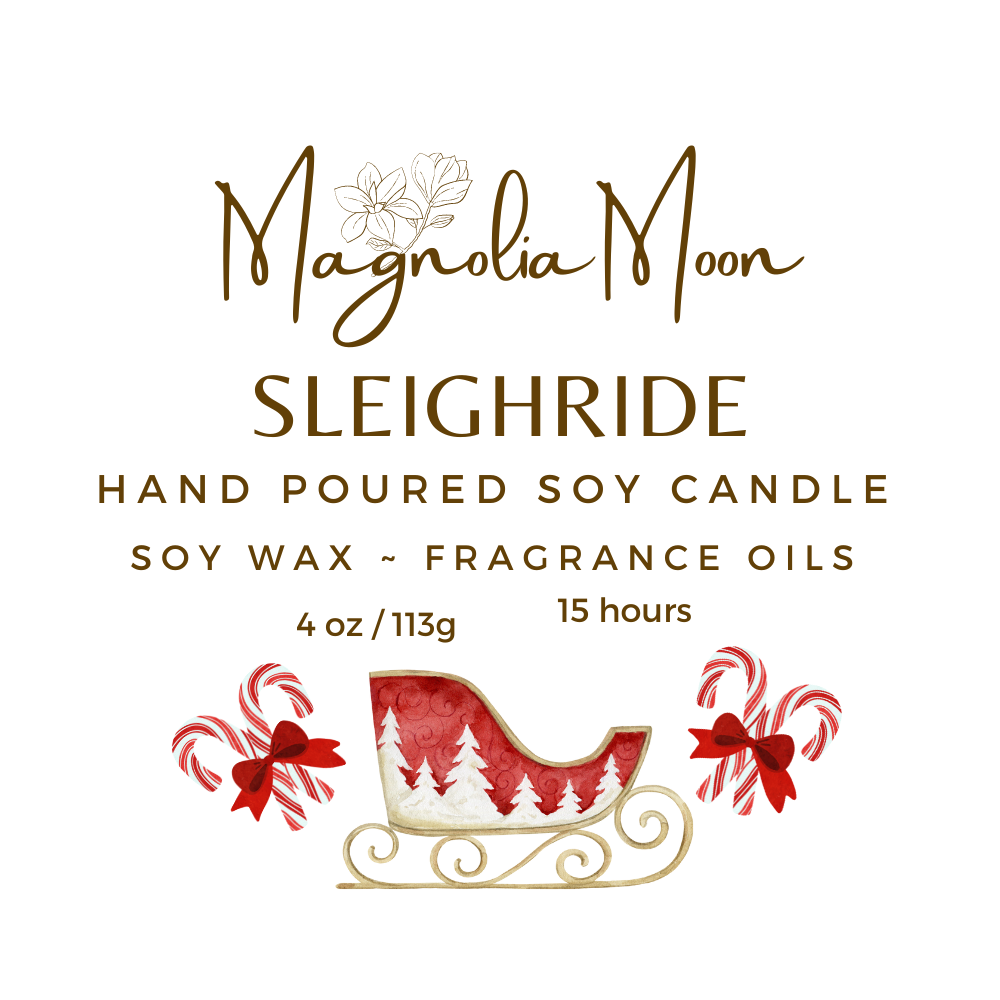 Sleighride Soy Candle 4oz