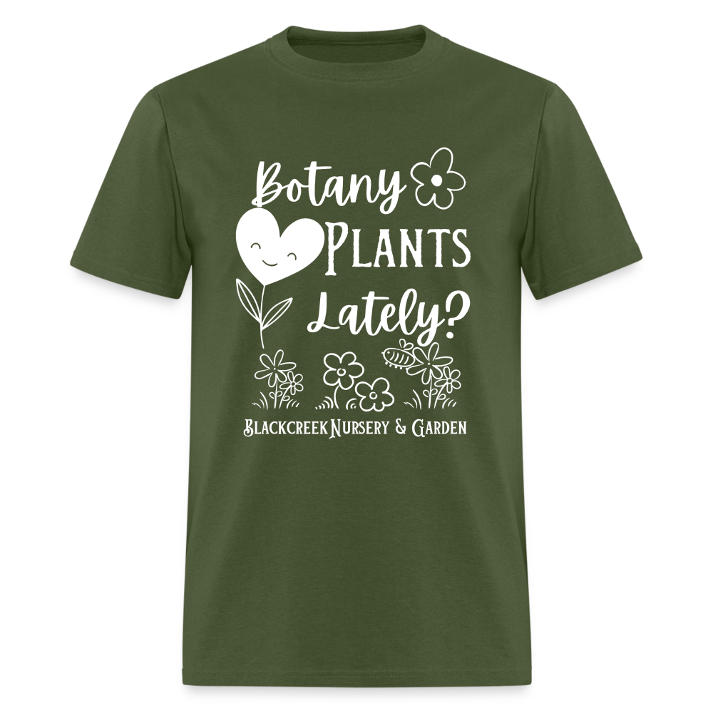 Botany Plants Lately T-Shirt - military green