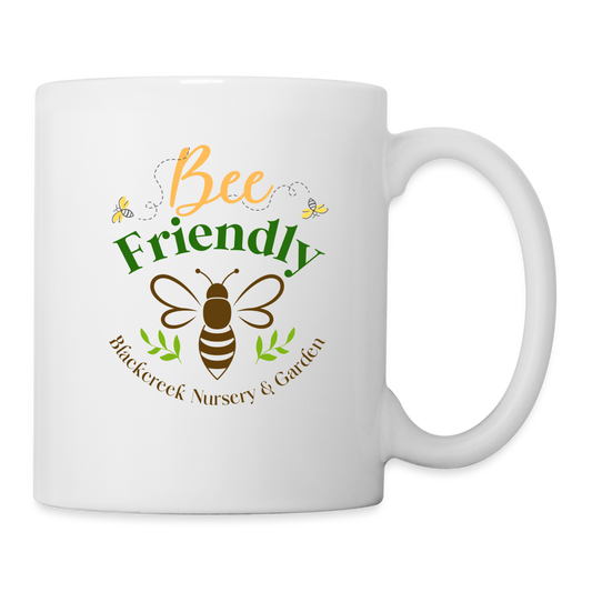 Blackcreek Bee Friendly Coffee/Tea Mug - white