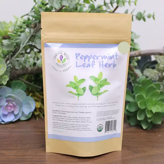 Peppermint Leaf Loose Herb 1oz Organic