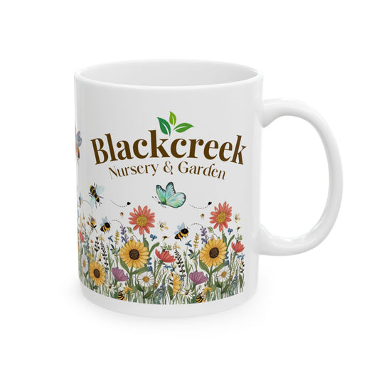 Blackcreek Bee Friendly Mug | Favorite Bee Design | Floral Gift for Garden Lovers