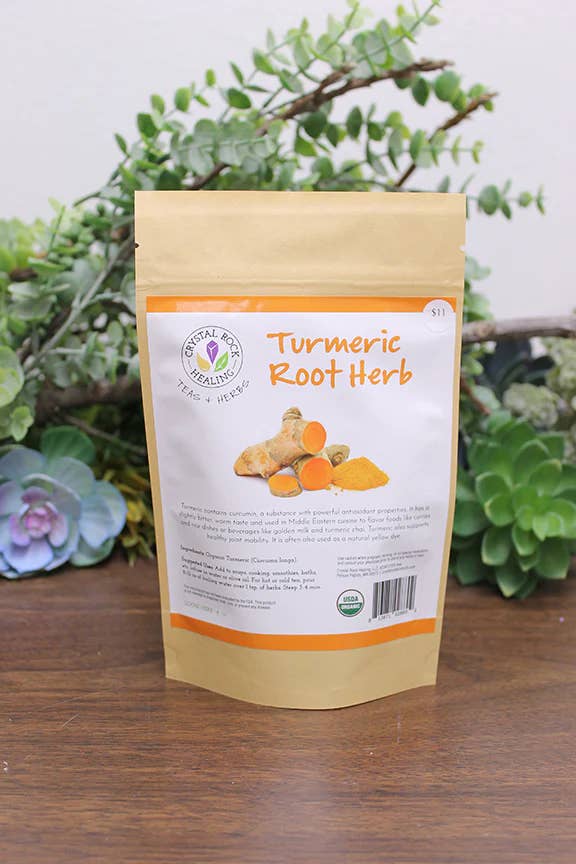 Turmeric Root Loose Herb 4oz Organic