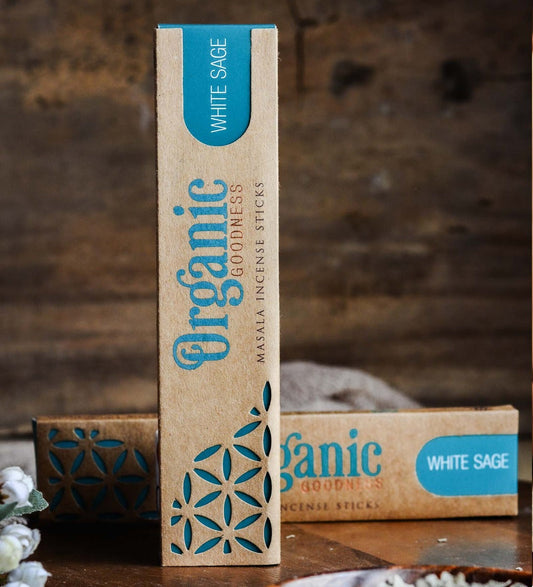 White Sage Incense Sticks 15g Box (10-12 sticks)